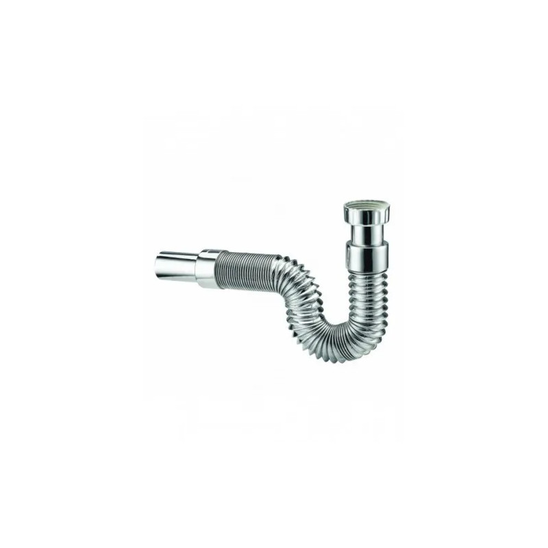 MODULOFLEX flexibele verbindingsmoer 33x42, mannelijk 32 mm, 350 tot 800 mm verchroomd