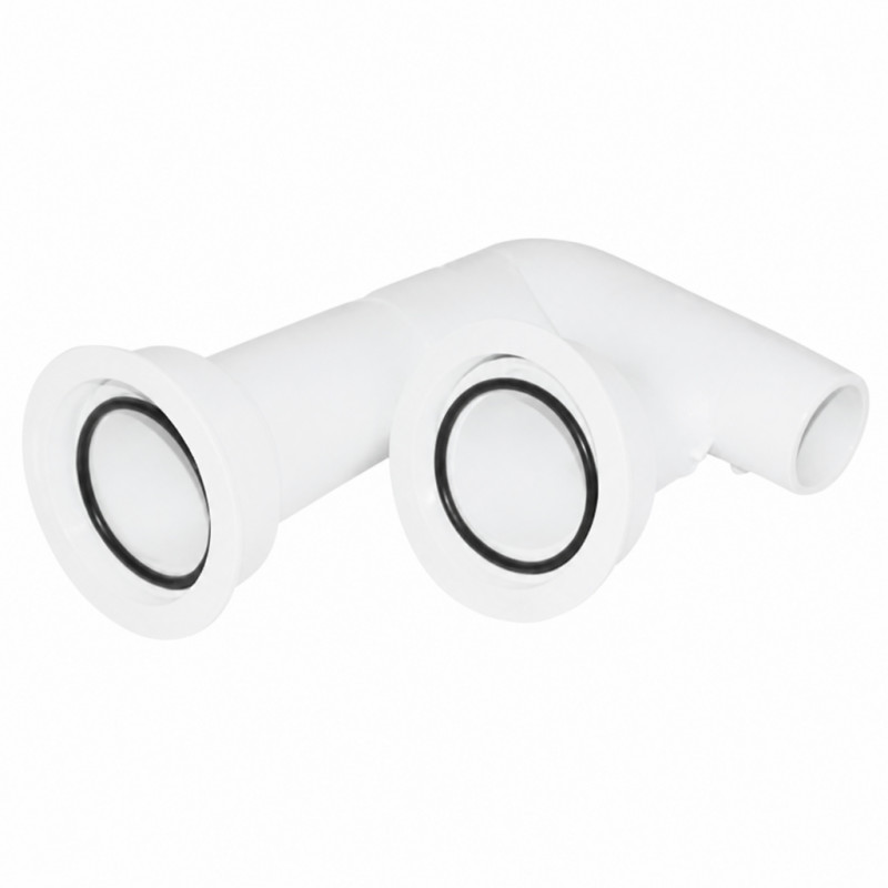 Set of fittings for 6-way valve XEO filter