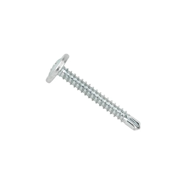 Zelftappende schroeven, bolkop, gegalvaniseerd staal, 4,2x25, verpakking van 20 stuks