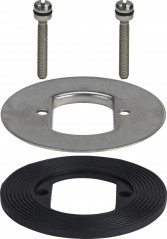 Vis, bride et joint pour bonde de douche TEMPOPLEX avec orifice 65mm