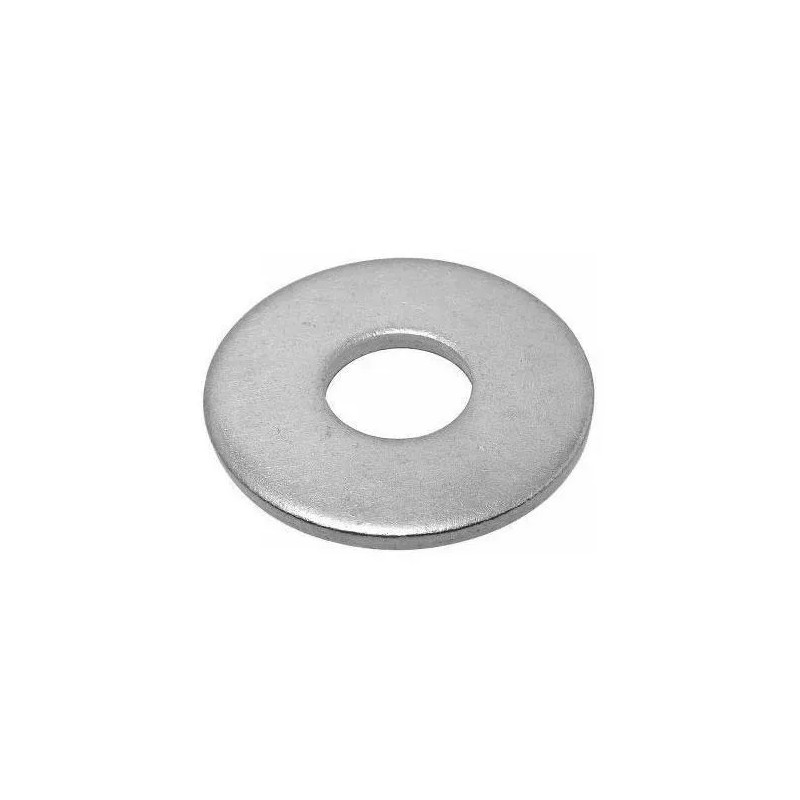 Breite flache Unterlegscheibe Durchmesser 10 mm, 15 Stück. Breite flache Unterlegscheibe Durchmesser 10 mm, 15 Stück.