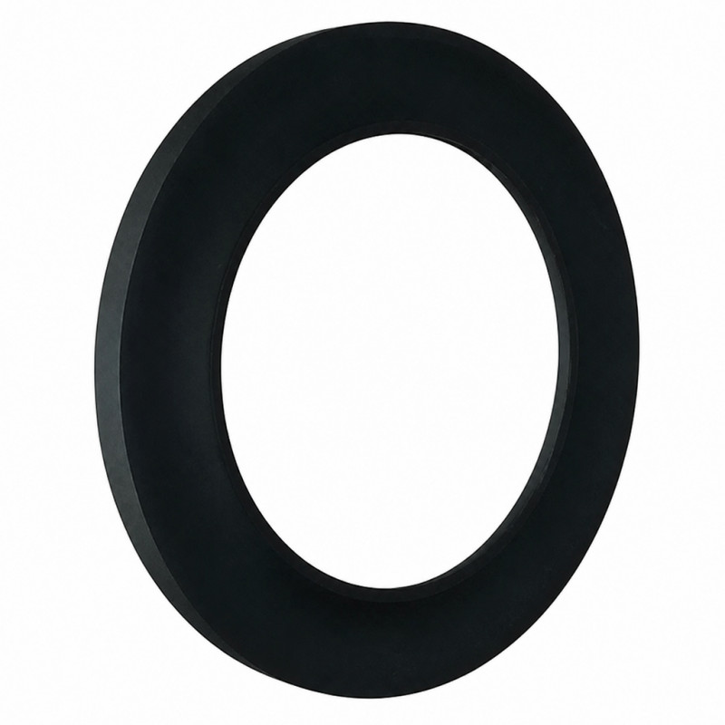 Junta de válvula de desagüe para bañera y fregadero inox (49x73x9 mm), 1 pieza.