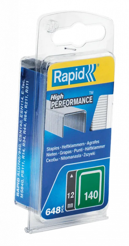 Nietjes 12 mm type 140, 650 stuks