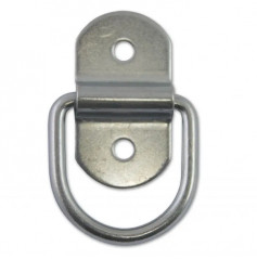 Anneau arrimage avec pivot, diamètre 5.5 mm, plat 32X58 mm, 2 pièces  