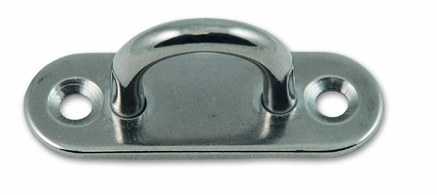 Eye plates for strap with hooks, 60 x 20 mm, 410 kg, 2 pieces
