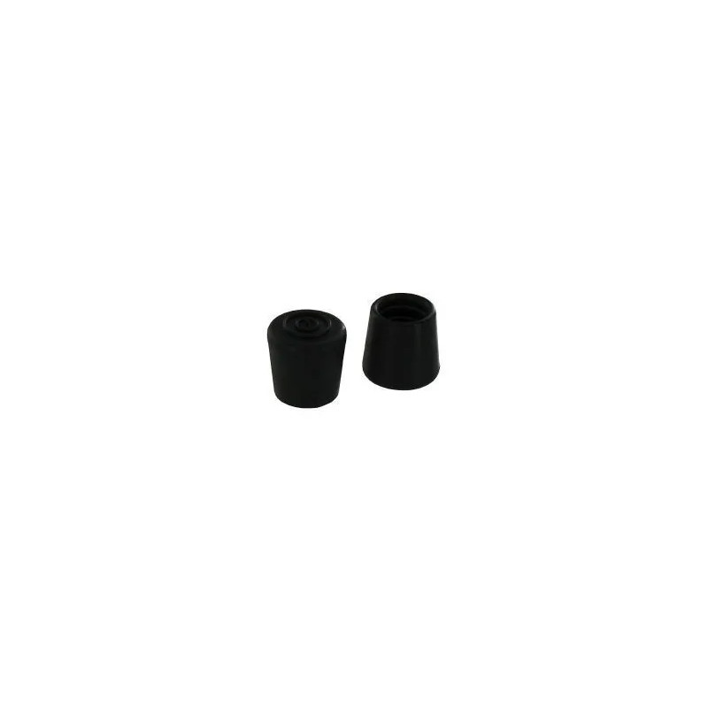 Embout enveloppant caoutchouc, diamètre 16 mm, 4 unités Embout enveloppant caoutchouc, diamètre 16 mm, 4 unités