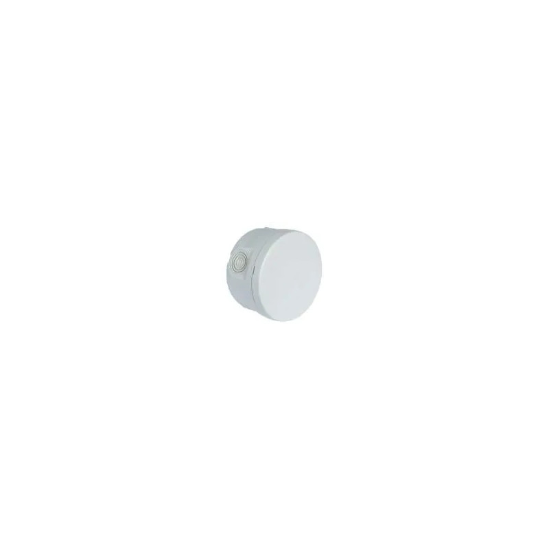 Waterdichte ronde aansluitdoos diameter 70 mm diepte 40 mm