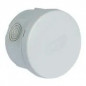 Waterdichte ronde aansluitdoos diameter 85 mm diepte 50 mm