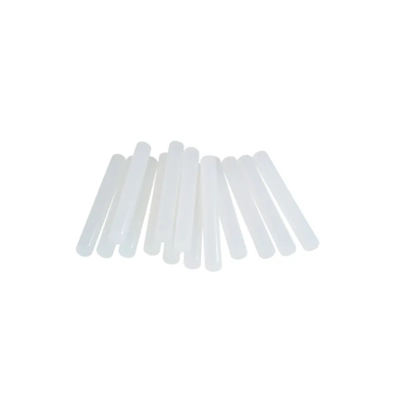Transparante universele lijmsticks, diameter 12 mm, 12 stuks