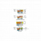 Openingsslotcilinder V5, 2 messing cilinders, 30 x 30 mm, 5 pinnen, 3 sleutels