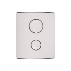 Ensemble commande pneumatique 3/6 litres blanc