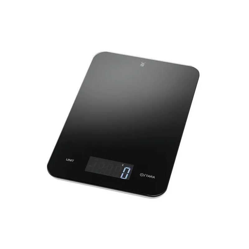 Zwarte digitale keukenweegschaal, 5kg tot 1g