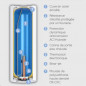 ZENEO ACI 100L verticale eenfase elektrische speksteenboiler