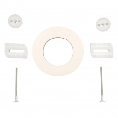 Fixing set with bowl seal for PVC Duetto tank 037163