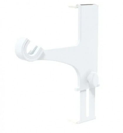 Supports pour coffre volet roulant, blanc, 2 pièces