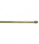 Ovale staaf 10x5 mm, 30 tot 50cm, met bevestigingshaken, messing, 2 stuks