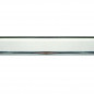 Ovale ophangbuis, 30x15 mm, lengte 200cm, chroom