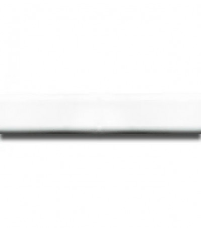 Tubo per armadio ovale, 30x15mm, lunghezza 200cm, bianco