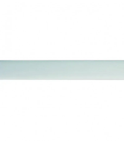Rohr für Garderobe, Durchmesser 16mm, Länge 80cm, weiß