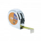 METEOR tape measure, abs chrome, 10m x 25mm