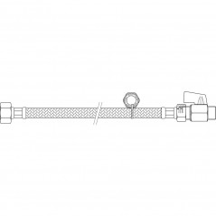 12-mm-Futterschlauch