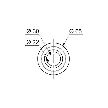 Guarnizione per cisterna Wirquin 65x22 mm