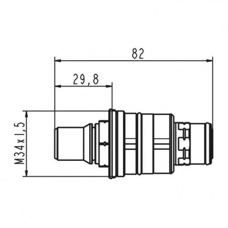 Cartouche Céramique D968078NU