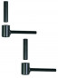 Standard-Ladenscharnier, Durchmesser 12mm, schwarz Standard-Ladenscharnier, Durchmesser 12mm, schwarz