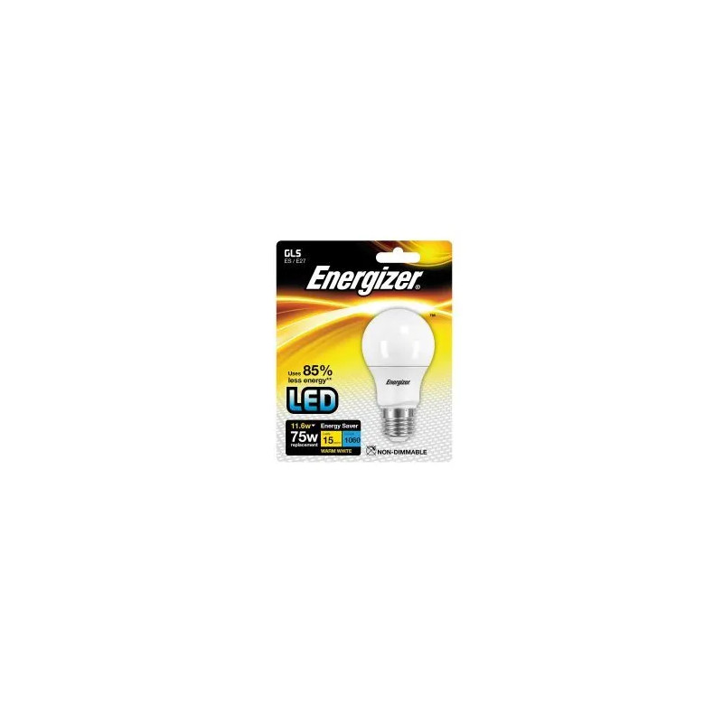 Standaard E27 LED lamp, 1060 lumen, 11,6W/75W
