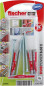 DUOPOWER pluggen 6x50 met schroeven 4,5x70, 10 stuks