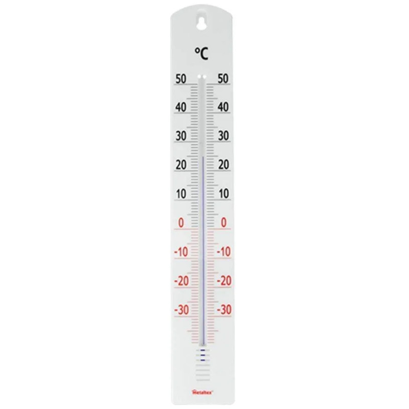 Innen- und Außenthermometer aus PVC ohne Quecksilber, 50 Grad Innen- und Außenthermometer aus PVC ohne Quecksilber, 50 Grad