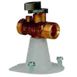 Spherical-conical junction valve type E, gas with base 33X42 - Gurtner - Référence fabricant : 24738