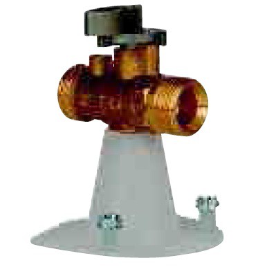 Spherical-conical junction valve type E, gas with base 33X42