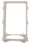 Tegenplaat voor QFX ALLIA wandcloset met bevestigingsschroef