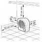 2000W draagbare ventilatorkachel