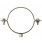 Gegalvaniseerde kraag voor regenpijp, diameter 153 mm, 7x150 schroefvoetdraad