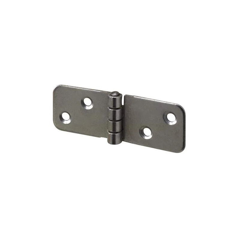 Breed scharnier voor bedloper, B80 H20, 2 stuks
