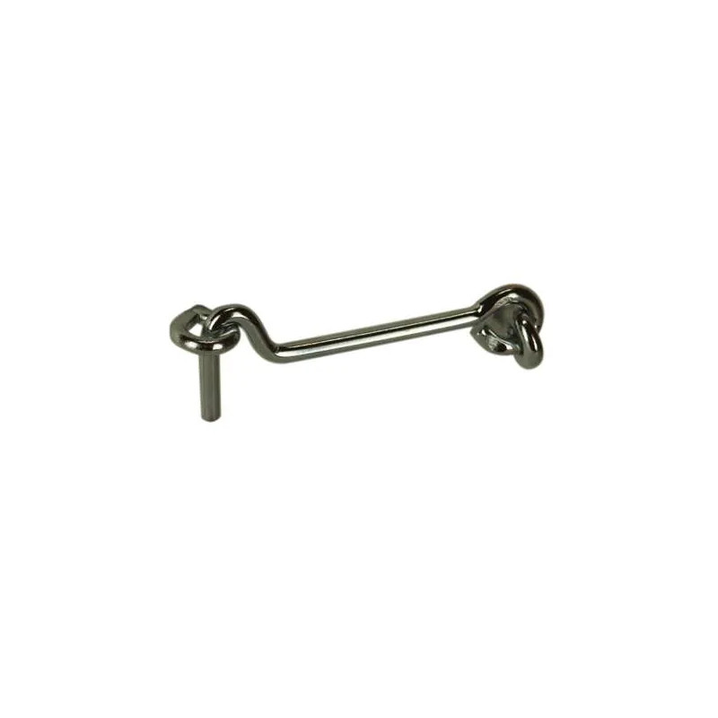 Beugel voor het sluiten van deuren en luiken, L60xD3.5mm, gegalvaniseerd staal.