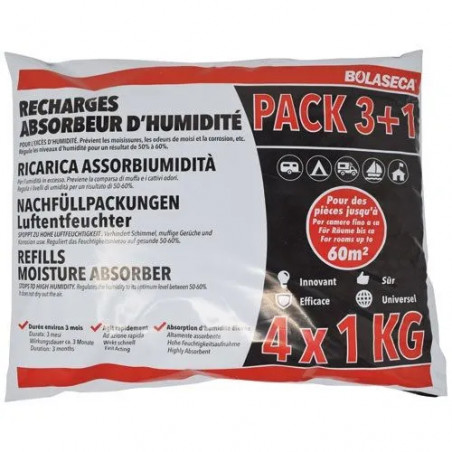 RUBSON basic moisture absorber with 1 refill