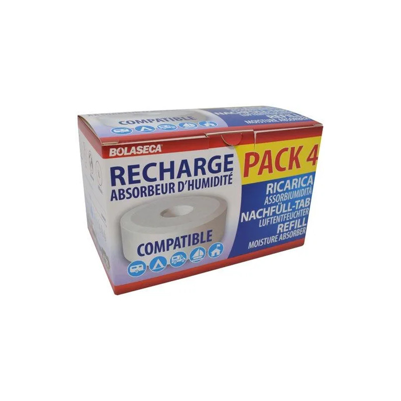 Vochtabsorberende navulling 4 keer 425g