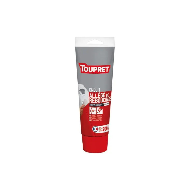 Lichtgewicht interieurplamuur, 200ml, wit