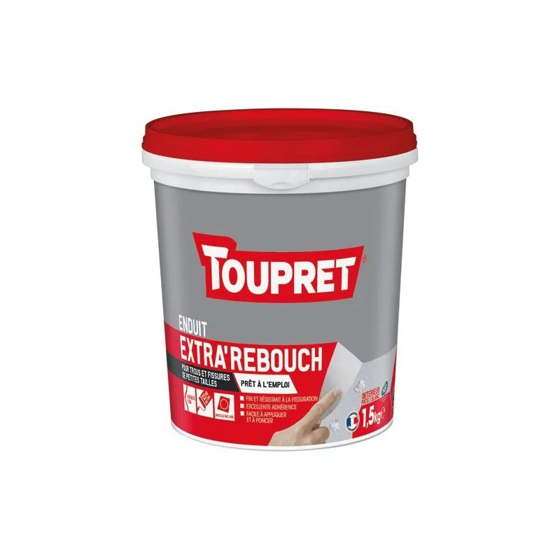 Binnenvuller, 1,5kg, wit, met spatel