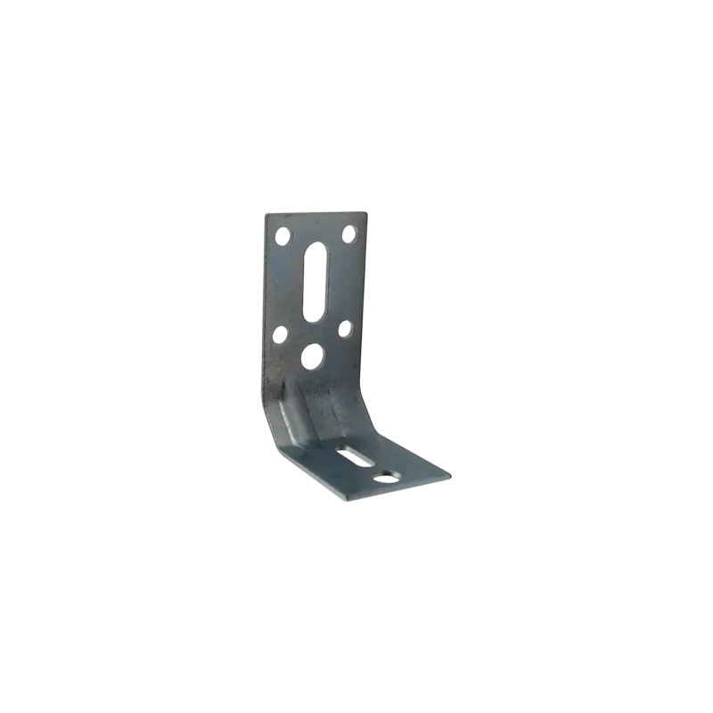 Afgeknotte hoek met 2 mm dikke wapening, B40xH70xD35 mm, gegalvaniseerd metaal