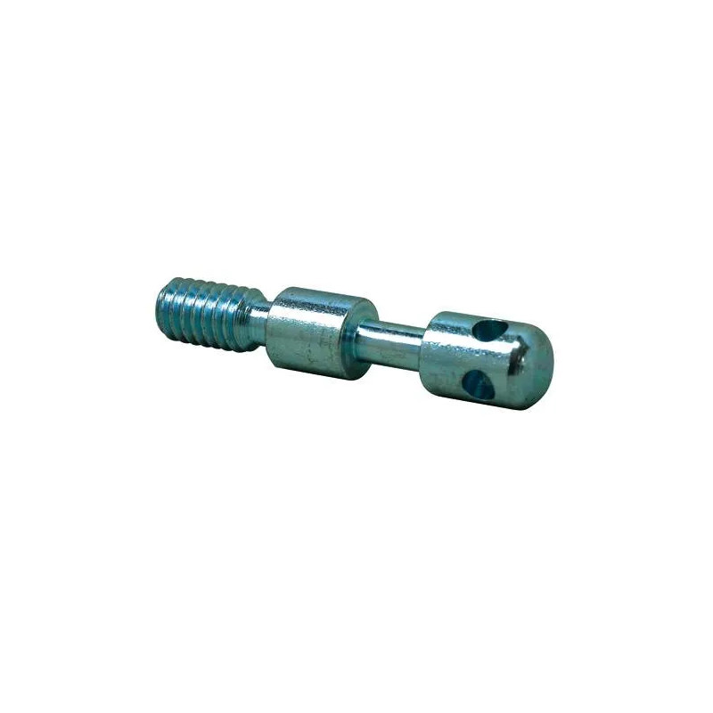 Retourschroefset met 2 draaischroeven D.9.5mm en 2 moeren + remklauwen.