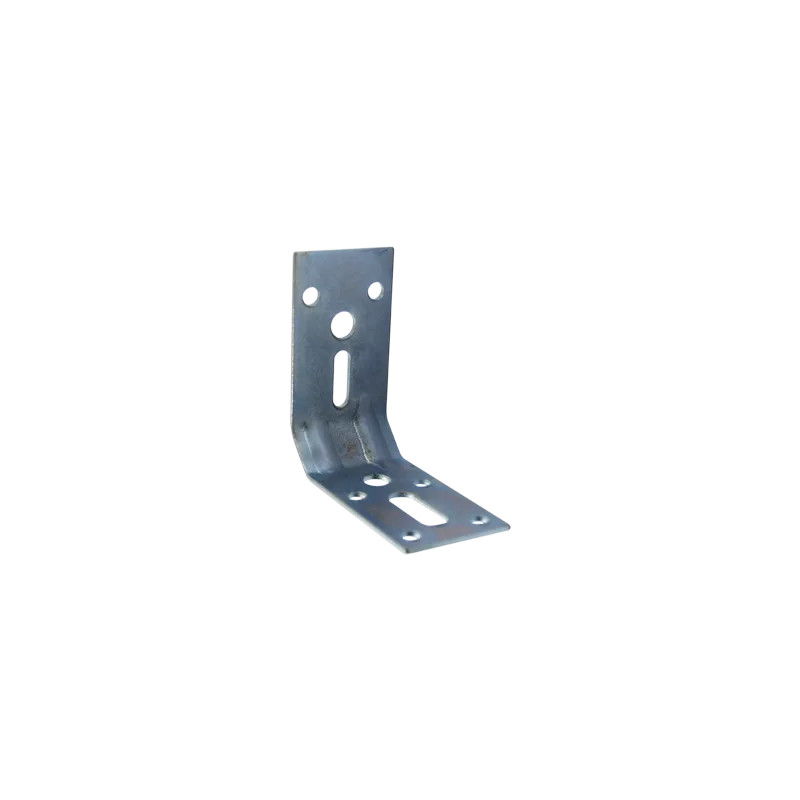 Afgeknotte hoek met vierkante eindversterking, opbouwmontage, 70x70x35 mm.