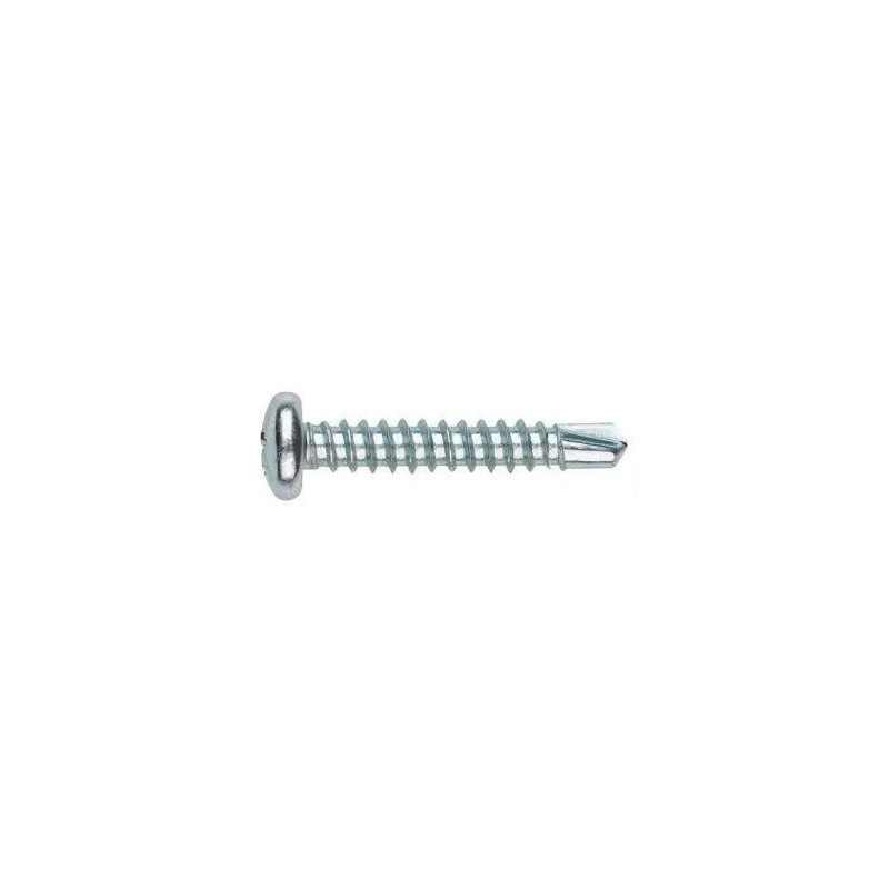 Zelfborende schroeven met ronde kop, verzinkt staal 4.8x19mm, 200 st.