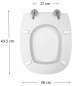 SELLES Giro toiletzitting, wit