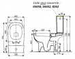 SELLES Giro toiletzitting, wit