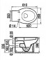SELLES Atlantis toiletzitting, wit