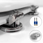 tapa de WC para inodoro SELLES Carat, blanco tapa de WC para inodoro SELLES Carat, blanco